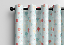 Balloon Festival, Multi - Made to Measure Curtains - Image 12